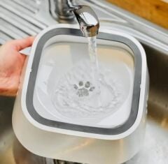 Yeni Nesil Su Sıçratmayan Köpek Su Kabı - No Splash Dog Water Bowl