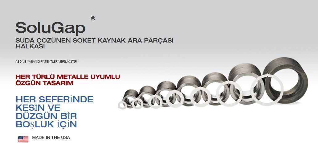 SGP-1.25    1 1/4″  AQUASOL SoluGap ® GAPOLET    SUDA ÇÖZÜNEN SOKET KAYNAK ARA PARÇASI CONTASI(Kopya)(Kopya)(Kopya)