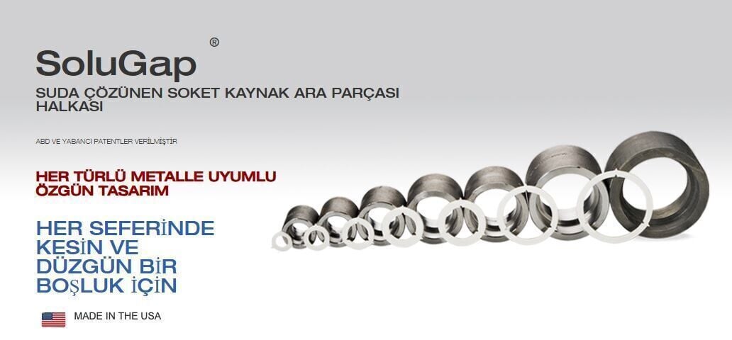 SGP-2.00  2″  AQUASOL SoluGap ® GAPOLET    SUDA ÇÖZÜNEN SOKET KAYNAK ARA PARÇASI CONTASI(Kopya)(Kopya)(Kopya)(Kopya)