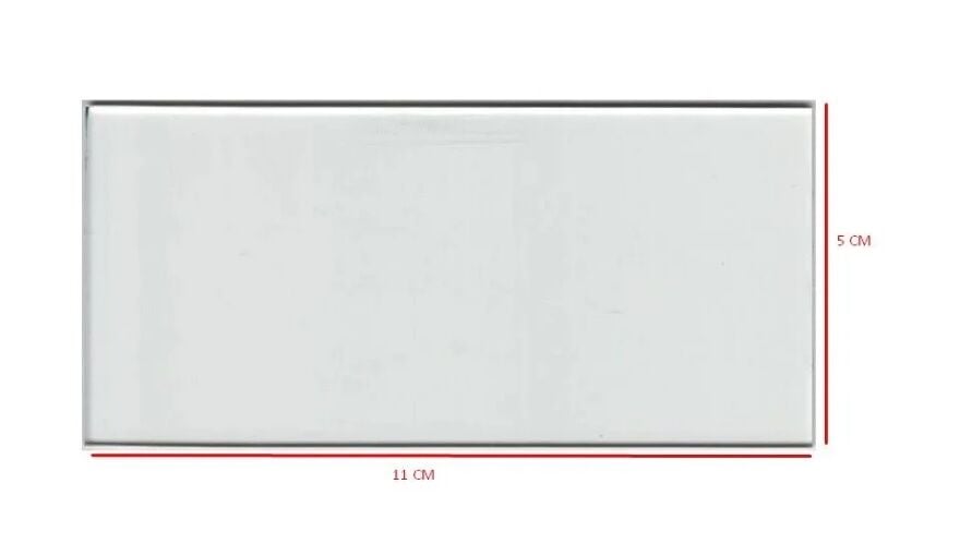 Dar Şeffaf Kaynak Maske Camı (50x110 mm)